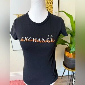 A/X Armani Exchange Black Women's T-Shirt